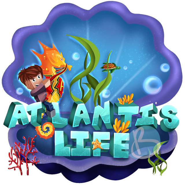 Minecraft Server Logo AtlantisLife