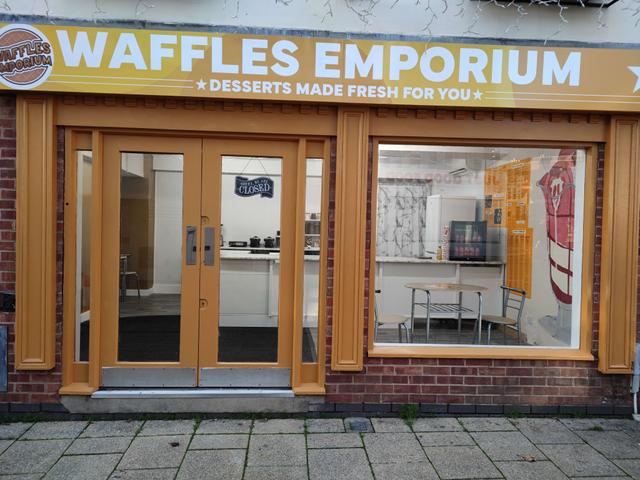Waffles Emporium Store front