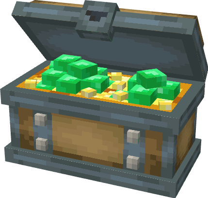Minecraft Chest Emeralds